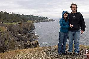 Helen And I On Cliff