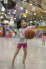 Nara Throwing Basketball