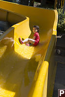 Nara Down The Water Slide By Herself