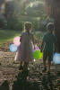 Nara And James Walking To The Back Field