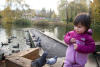 Nara With Pigeons