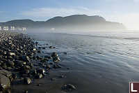 Sandy Ribbon Of Beach