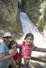 Helen And Kids At Margaret Falls