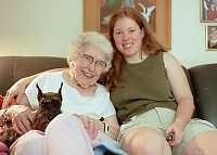 Grandma Schiel and Andrea