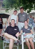 Mike and Elaine, Andrea and Gardie