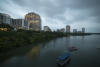 Boats Gathering For Bats