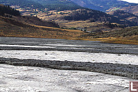 Salt Flats With Hills