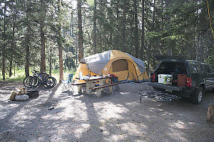 Camp In Banff