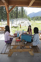 Covered Picnic Table