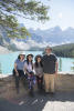 Family At Moraine Lake