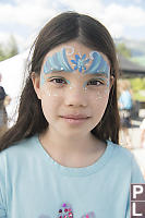 Claira With Face Paint