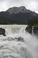 Athabasca Falls At Full Flow