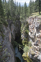 Maligne Canyon Deep In Rock