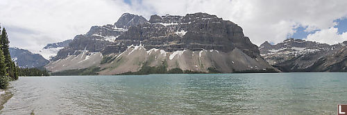 North Crowfoot Mountain At Bow Lake