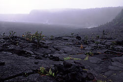 Entering the Kilauea Iki Crater