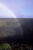 Rainbow in Pauahi Crater