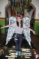 Claira With Angel Wings