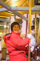 Mom On Carousel