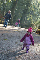 Claira Wandering Ahead Of The Pack