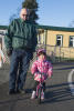 Claira On Her New Bike