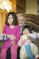 Great Grandma With Nara And Claira