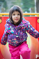 Claira At Playground