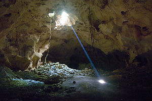 Beam Of Light From Ceiling