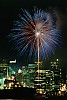 Blue Burst over Vancouver