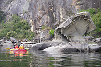 Large Eroded Rock