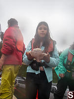 Claira With Moon Snail