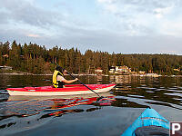 Claira Paddling Home