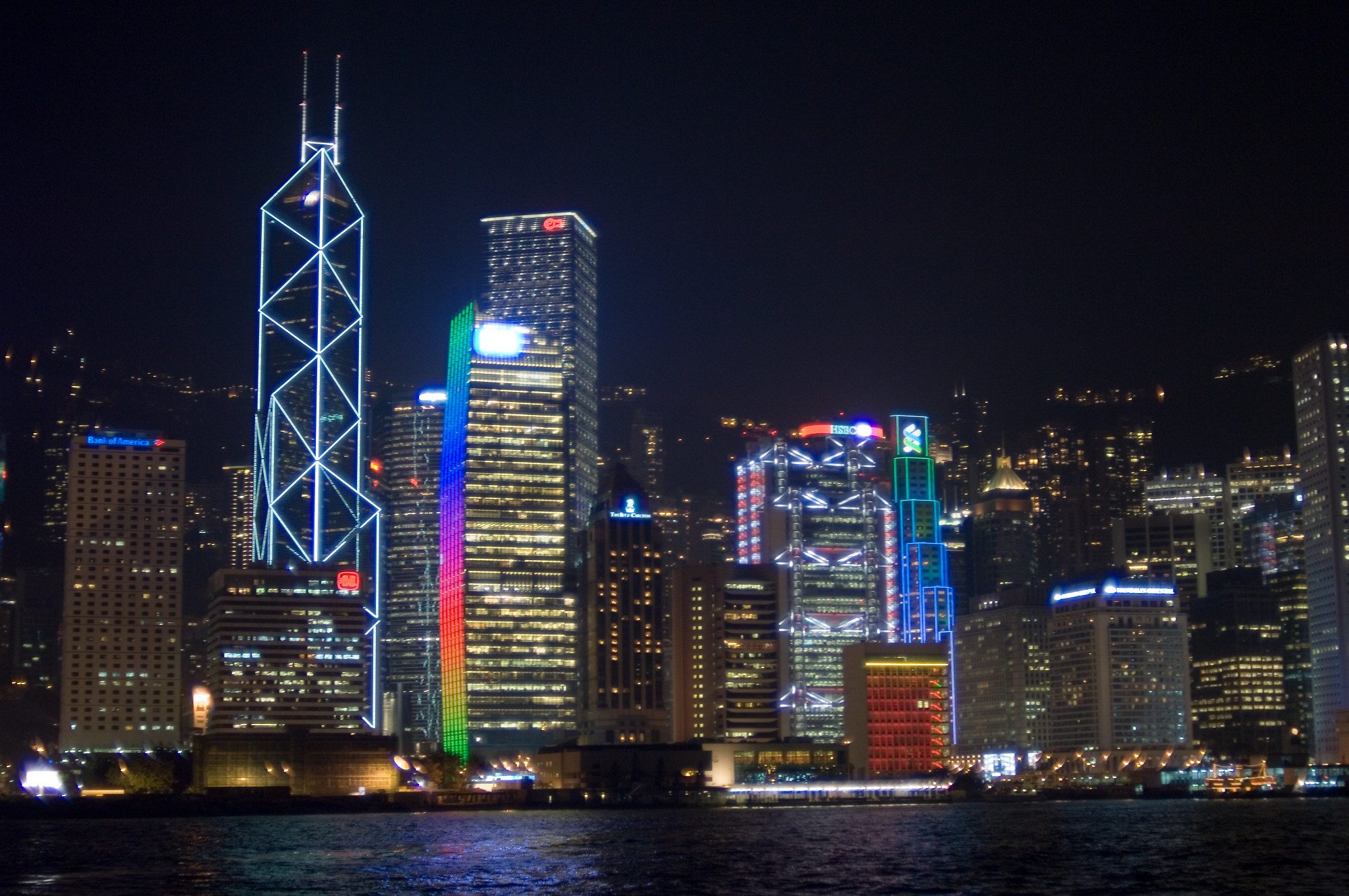 Hong Kong At Night