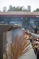 Incense With Crowd