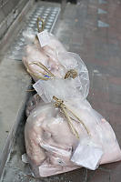 Whole Chicken Left Outside