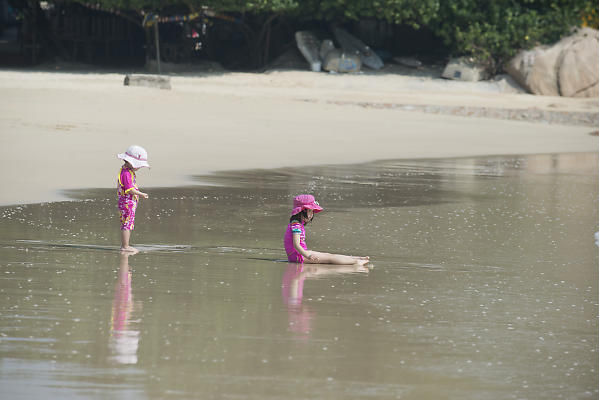 Claira And Nara In The Wet Zone