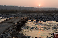 Bridge At Sunset