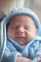 James Napping With Blue Cap