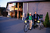 Mark And David With Bikes