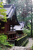 Hon-den Temple In Mountain