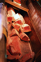 Pieces Of Tuna In Freezer