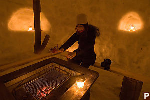 BBQ In An Igloo