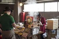 Steamed Buns At Market