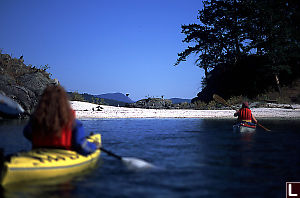 Coming into Beach