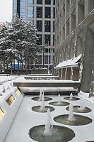 Fountain Trying To Freeze Over