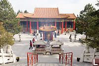 Down Temple Steps