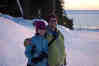 Helen And IAt Sunset