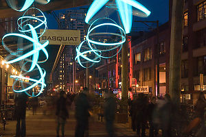 Glow Strip Hangings