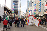 Granville Street Durring Olympics