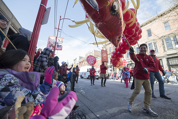 Balloon Dragon Comes To Visit