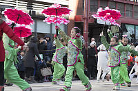 Kids Dancing With Umbrellas